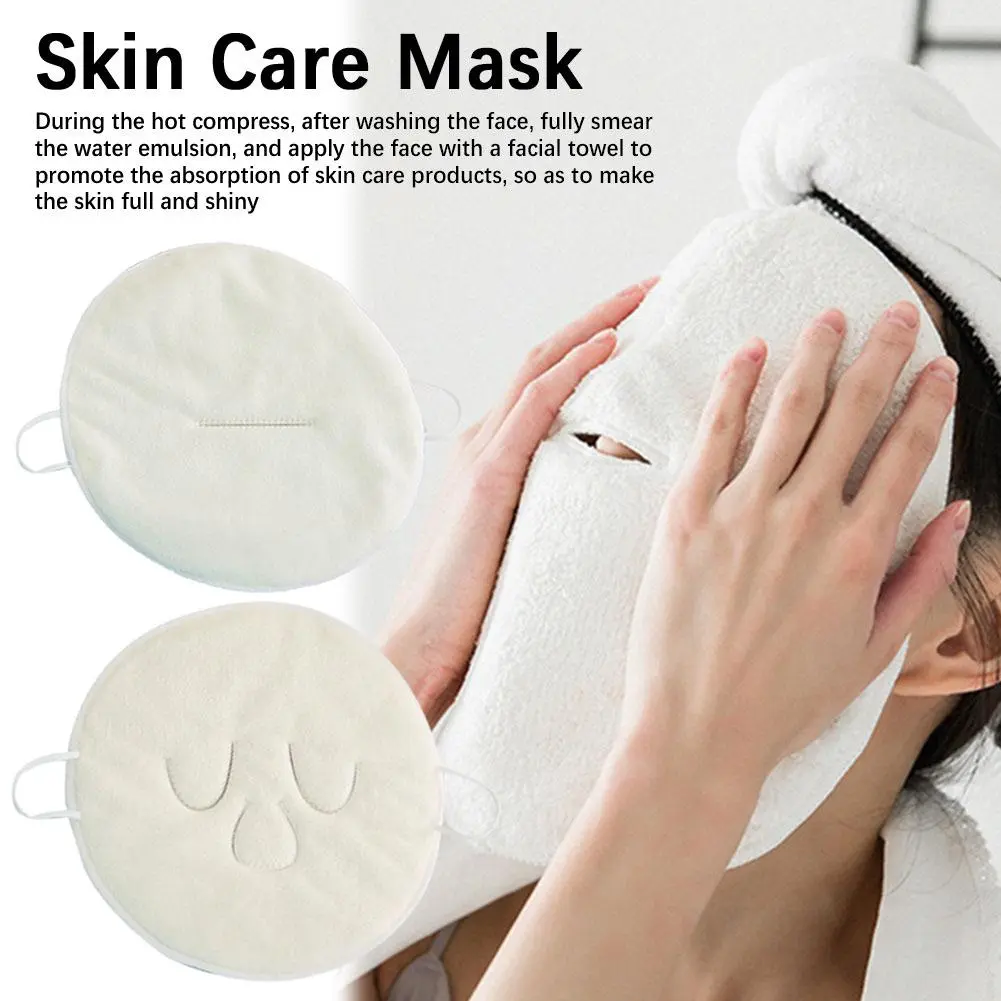 Khăn Nén Nóng Nhật Bản, Mặt Nạ Da, Mặt Nạ Mặt, Mặt Nạ Lạnh, Rửa Gia Dụng, Q6K9