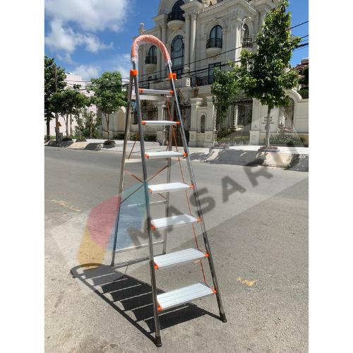 Thang Nhôm Ghế 7 Bậc Chính hãng MASARU ( Bảo hành 02 năm ) 3