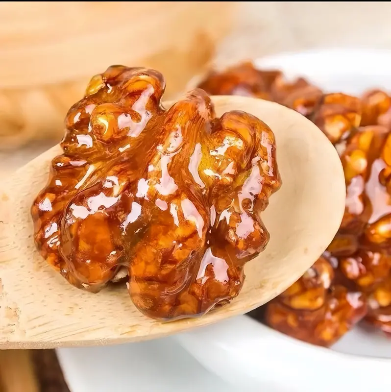 Hạt Óc Chó Mật Ong Không Đường Bổ Xung Dinh Dưỡng, Túi 500gram Snack Foods  Ăn Vặt 6