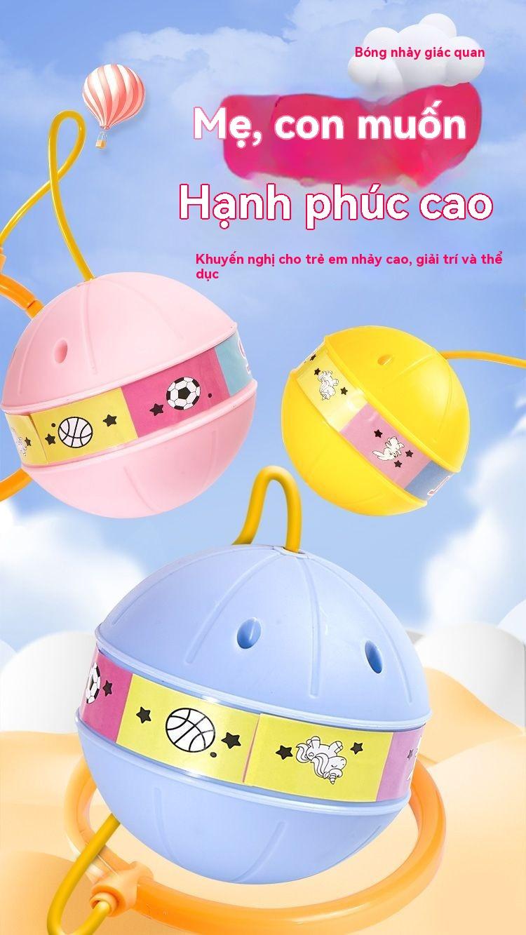 Product Introduction of Bóng nhảy phát sáng và đèn ngủ nhấp nháy cho trẻ em, Bộ hỗ trợ tập thể dục, Bóng ném một chân, Nhẫn tập thể dục chân, để tăng cường thể lực thể chất 1