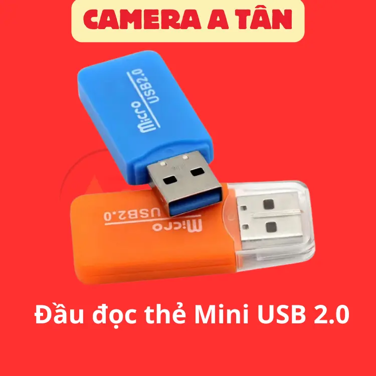 Đầu Đọc Thẻ Mini USB 2.0, Tương Thích Với Micro SD Và TF, Bộ Chuyển Đổi USB2.0, Tốc Độ Cao, Đầu Đọc Thẻ Máy Tính Xách Tay, Mã D222