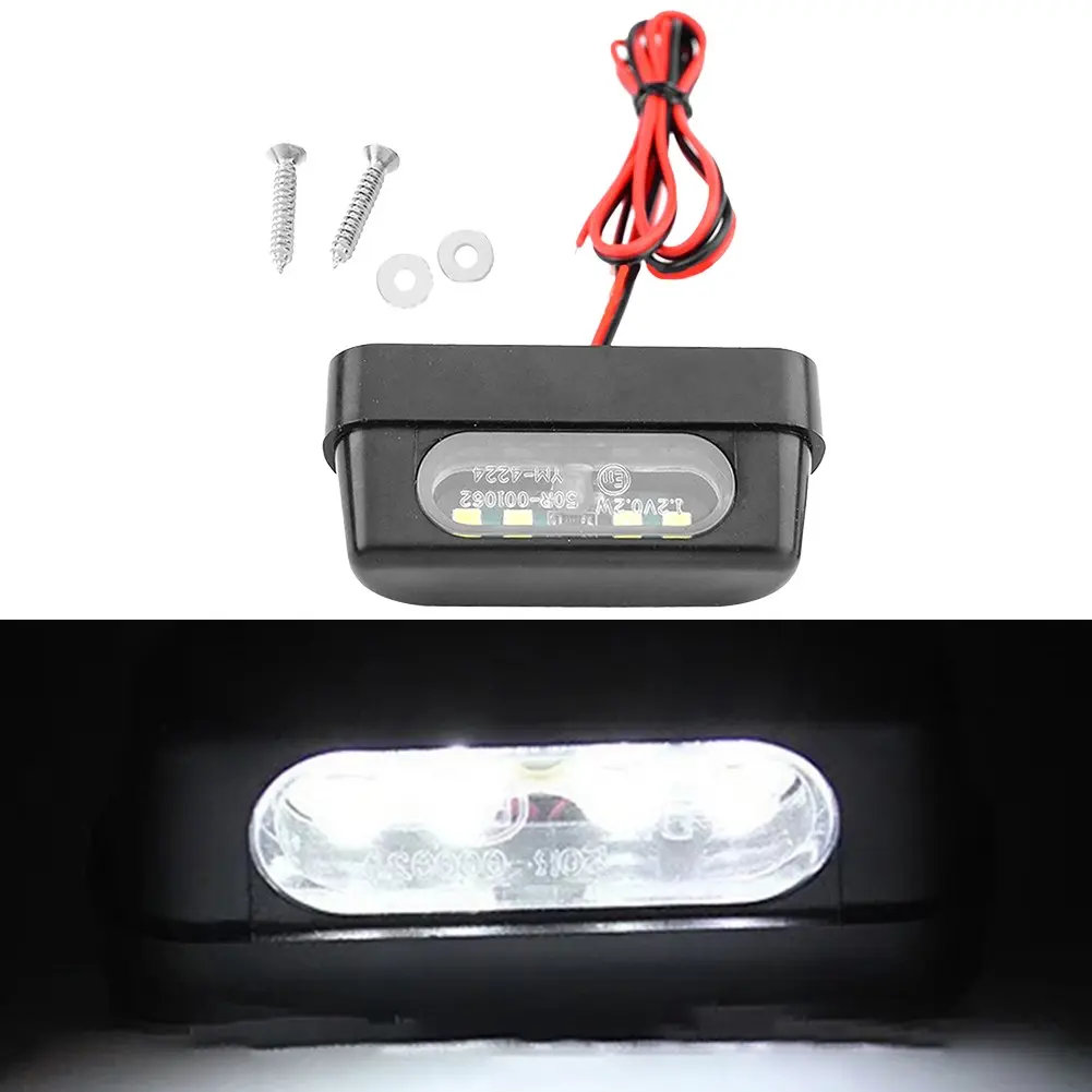 Đèn LED sau phanh đuôi xe máy, Đèn sau biển số, cho đèn đuôi biển số