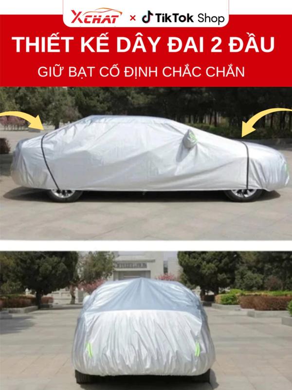 Bạt Phủ Ô Tô 3 Lớp XCHAT Bảo Vệ Xe Khỏi Mọi Tác Nhân, Chống Mưa, Chống Nắng Bảo Hành 1 Năm Cao Cấp 6