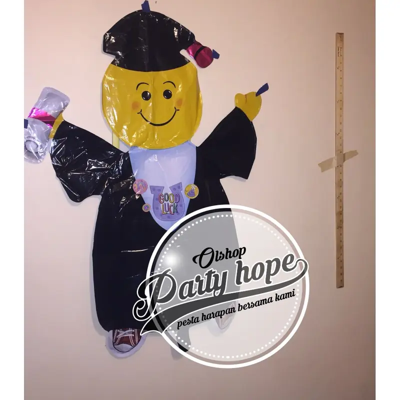 Balon foil wisuda jumbo / balon graduation / balon jumbo wisuda 4