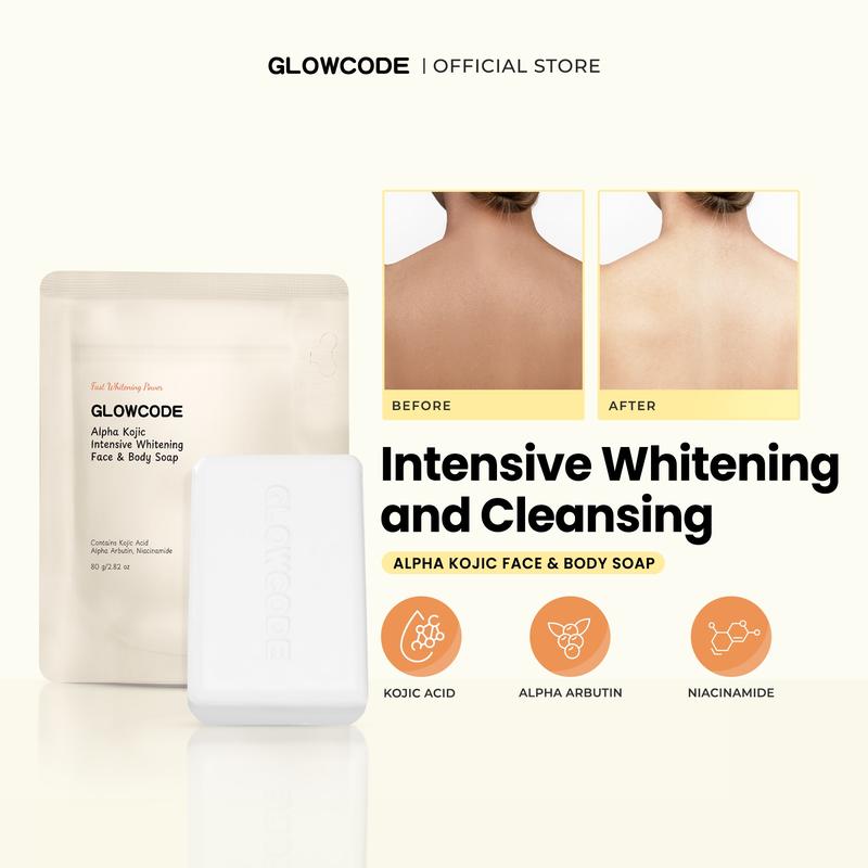 Glowcode Deo Glowcode Alpha Kojic Intensive Whitening Face & Body Soap - Brightening ...