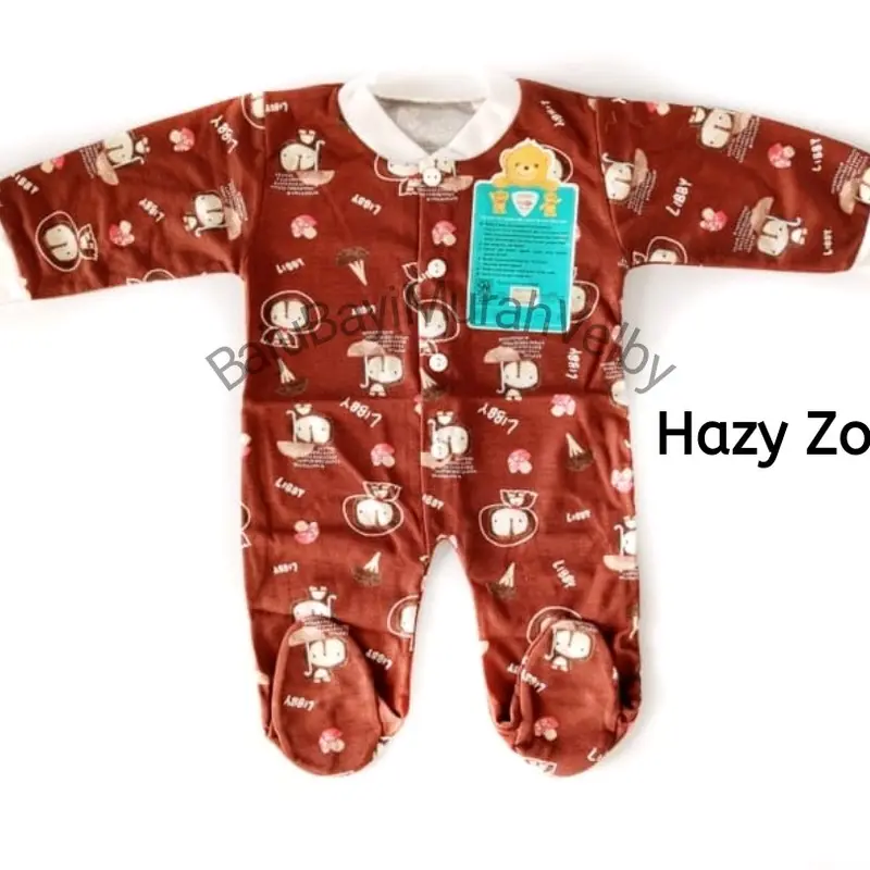 Libby Baju Bayi Jumprr Tutup Kaki Size Newborn 0-3 Bulan Baru lahir 1