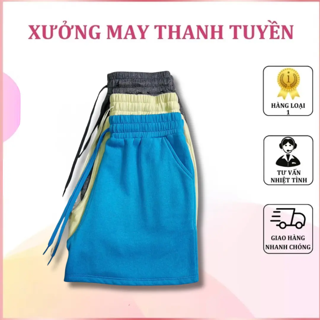 Combo 3 quần thun màu ngẫu nhiên dễ phối đồ vải nỉ