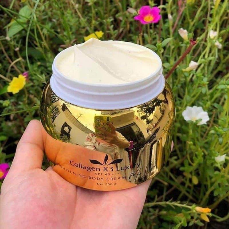 [Chính Hãng] Kem Body Collagen X3 ĐÔNG ANH Luxury Làm Trắng Da Toàn Thân Nhanh Không Bết Rít 250g 5