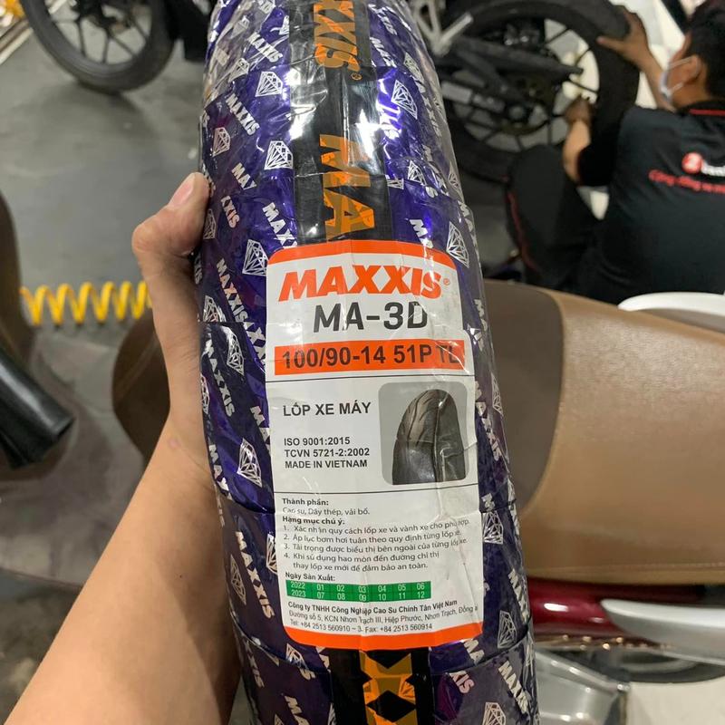  Vỏ xe Maxxis 3D gai kim cương cho SH mode 