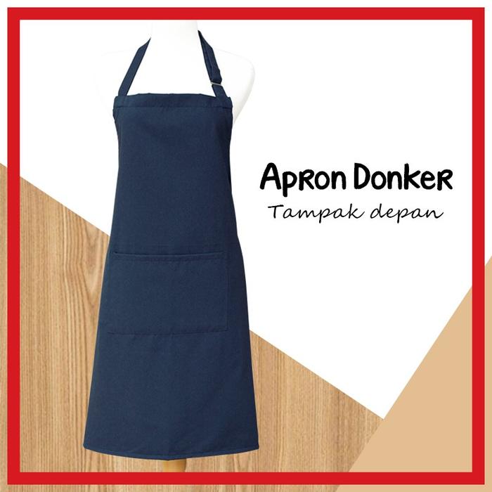 Gambar Celemek apron - donker dari Craftdale Kota Administrasi Jakarta Barat Tokopedia