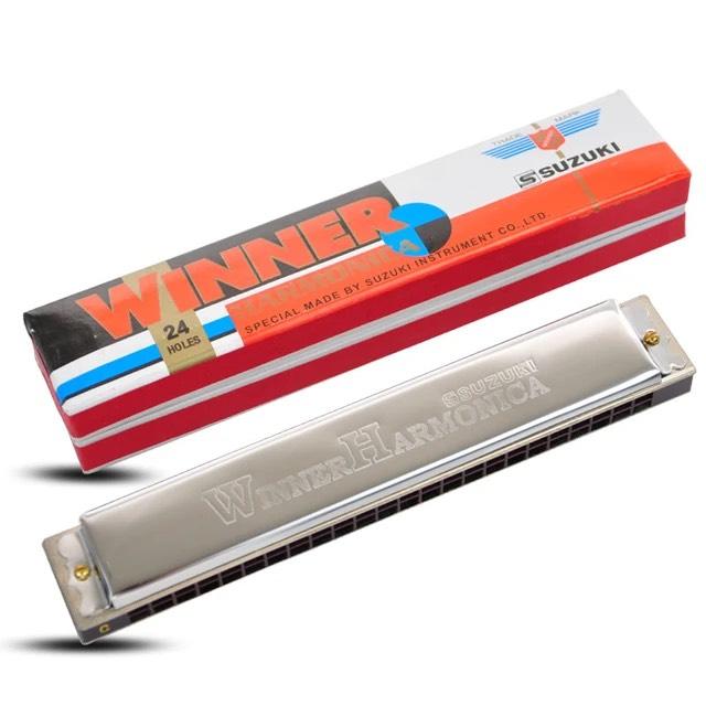  Kèn Harmonica Tremolo Suzuki Winner Tone C loại 16 lỗ,20 lỗ,24 lỗ. 
