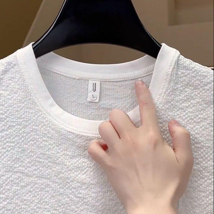 Product Introduction of Áo Vest Thiết Kế, Dễ Phối Đồ Cho Mùa Hè, Họa Tiết, Thoáng Khí, Gạc Bong Bóng, Hợp Xu hướng, Cổ Tròn, Không Tay, Dành Cho Nam Giới, Áo Vest Mỏng 3