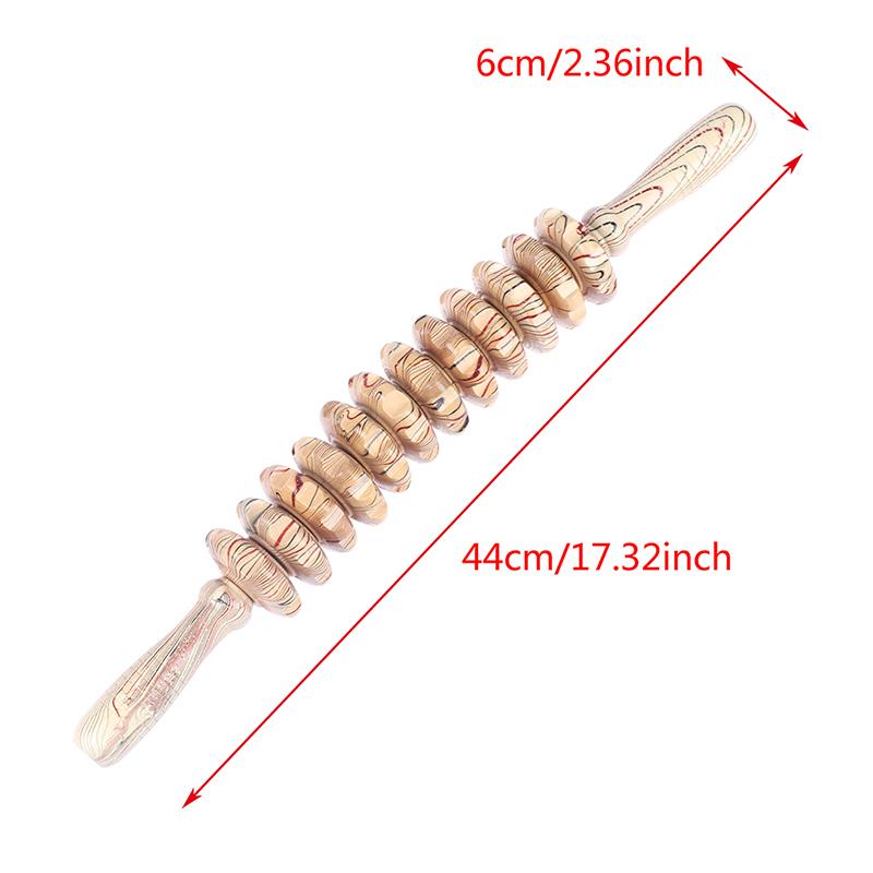 Product Introduction of Dụng Cụ Mát Xa Con Lăn Bằng Gỗ, Giải Phóng Cơ Thủ Công, Giúp Giảm Cellulite Và Điểm Kích Hoạt, Dụng Cụ Tập Cơ Thủ Công 37