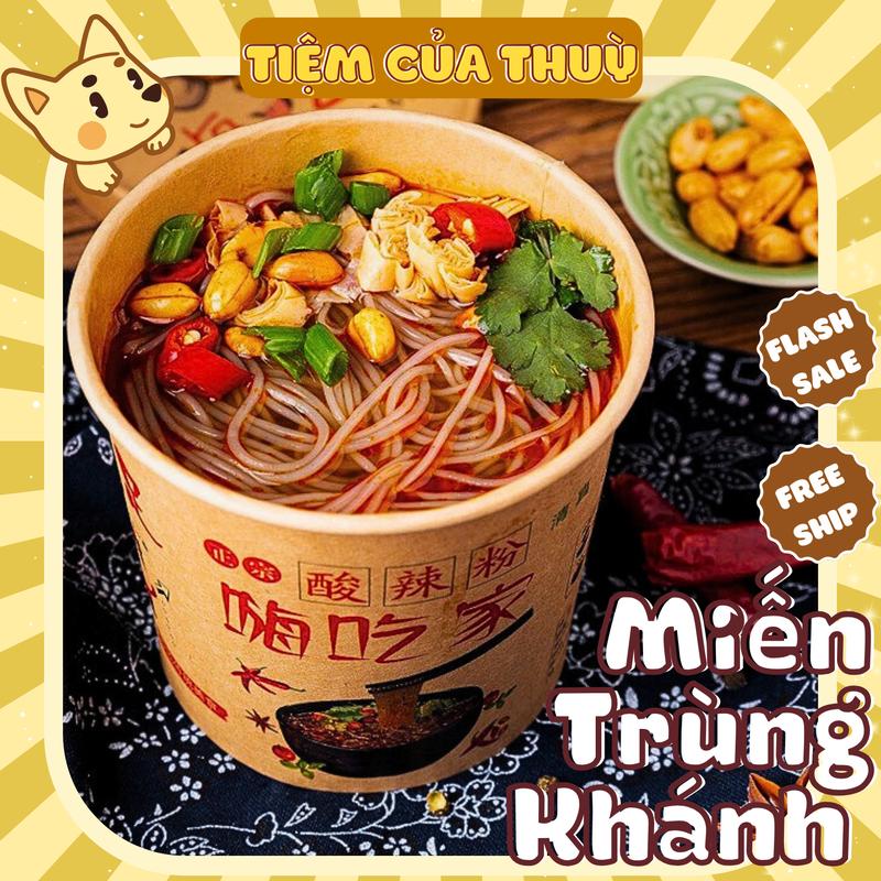 Miến Trùng Khánh Chua Cay Siêu Ngon 150G, Miến Lạnh Trùng Khánh Chua Cay