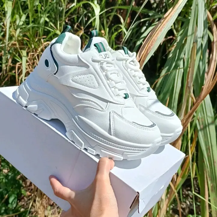 TĂNG 1 SIZE - Giày thể thao độn đế da 9p S hàng chuẩn QC Sneaker 8