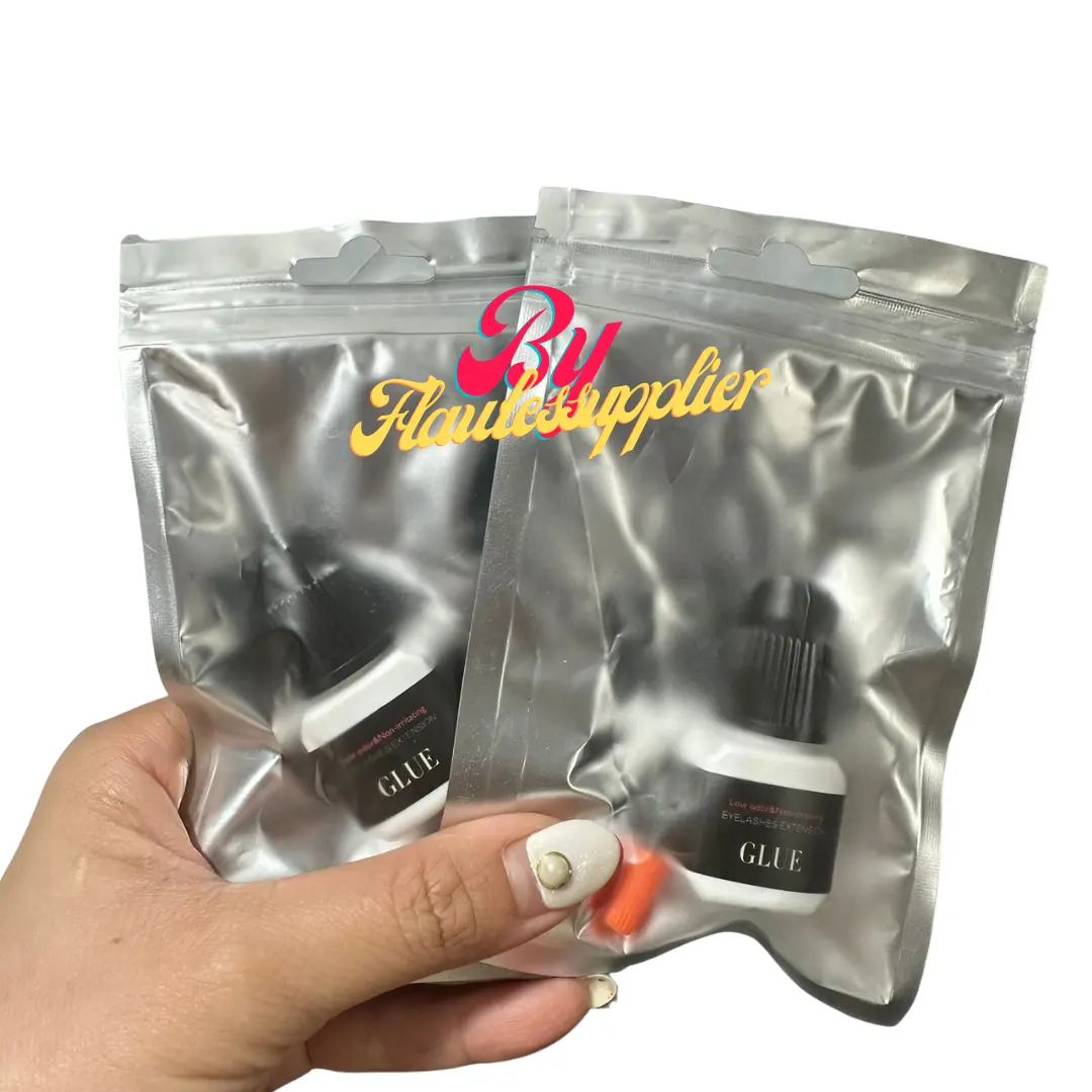 Flawless Glue Eyelash Extension Lem Eyelash Extension Tahan 1-2 Minggu Tidak Perih dan Low Odor