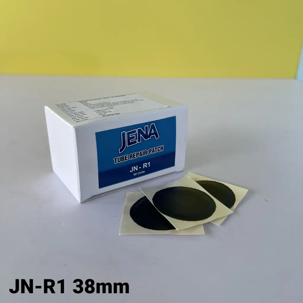 Miếng vá lốp xe máy, ô tô, miếng vá vỏ không săm JENA JN-R1 38mm (50 miếng/hộp)