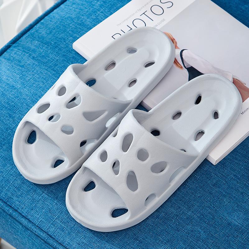 Product Introduction of Dép Đi Trong Phòng Tắm, Phong Cách Mới, Dành Cho Phụ Nữ Và Nam Giới, Thích Hợp Cho Mùa Hè, Tắm, Rò Rỉ, Không Trơn Trượt, Dép Lỗ Rỗng Sử Dụng Trong Nhà 9