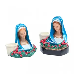 Tempat Lilin - Tempat Lilin Patung Bunda Maria - Tempat Lilin Kecil - Pajangan