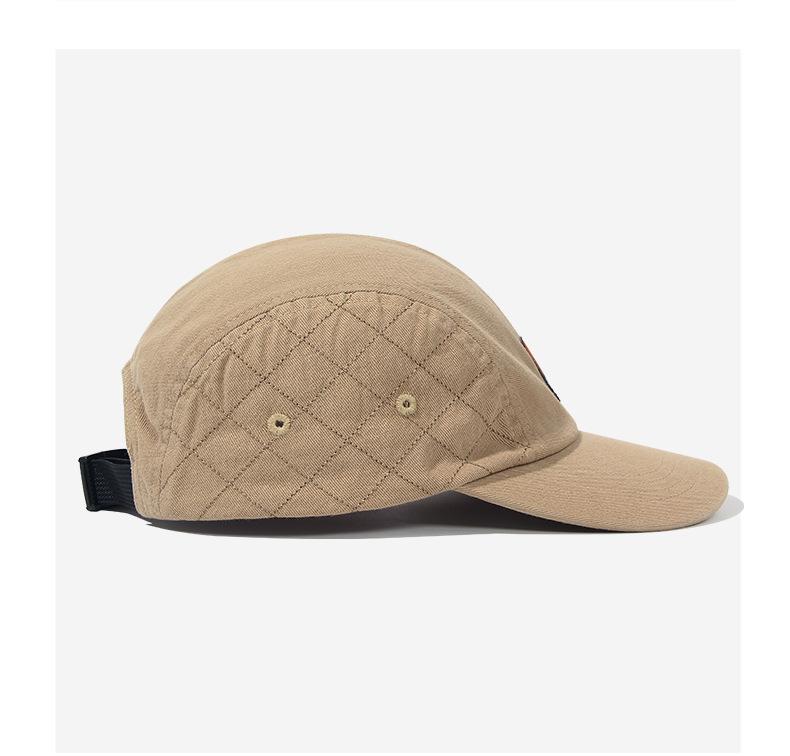 Product Introduction of Summer Sun Protection Sports Curved Brim Peaked Cap Women's Couples' Cap Five-Piece Hat Fashion All-Match Face-Looking Small Baseball Cap 5