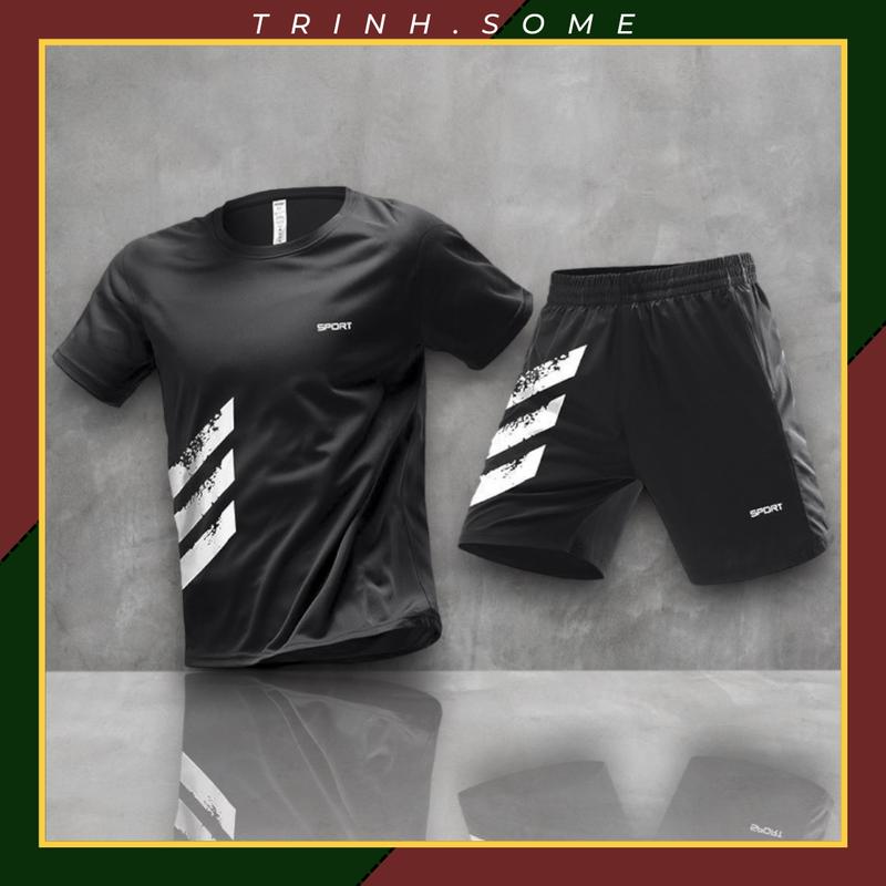 SET THỂ THAO, QUẦN ÁO NAM NỮ MÁT MẺ KHÔNG BAI NHÃO, Sport Chạy Bộ CO DÃN CẦU LÔNG, BÓNG ĐÁ, TẬP GYM. Mã: TM.02