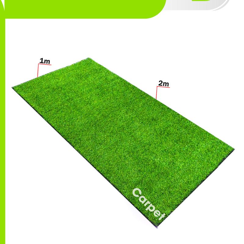 Cỏ nhân tạo cao 2cm trang trí nhà cửa sân vườn kích thước 2m x 1m