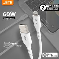 Gambar JETE CXM1 Kabel iPhone MFi Fast Charging 12W | USB to Lightning Mfi - Garansi Resmi 2 Tahun dari JETE Authorized Shop Kota Semarang 4 Tokopedia