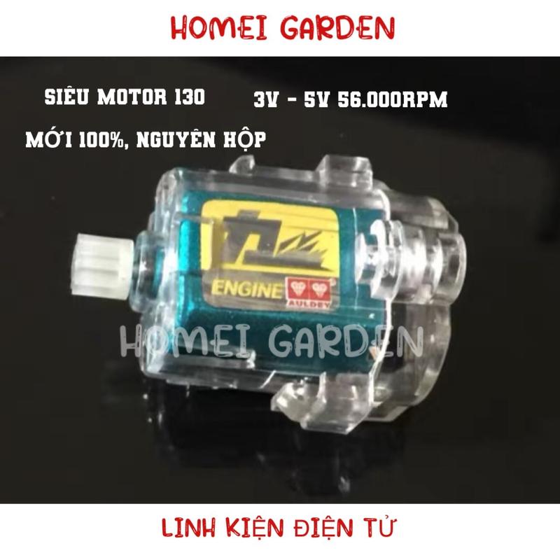 Product Introduction of Siêu motor tốc độ cao 130 3V - 5V 56000 RPM mô men xoắn lớn cho xe mô hình hàng chính hãng - HM0028 4