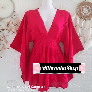 jumpsuit lonceng polos HilbrankuShop