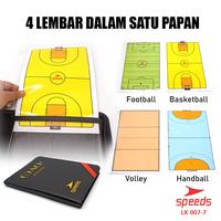 Gambar SPEEDS Papan Strategi Taktik Pelatih Board Basket BasketBall Coach Futsal Magnetic 007-07 - -1 BOLA dari Calary Toys Kota Surabaya 4 Tokopedia