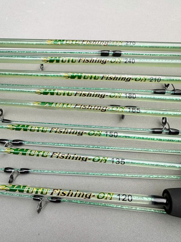   Lẻ Cần  Cần WuTu Fishing - ON đặc ruột Pu chống xoắn Có Zen Vặn. Chuyên Câu Ngâm 