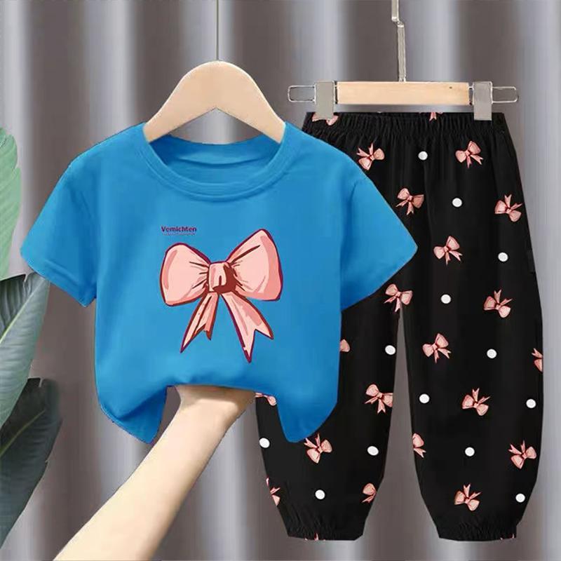ALISA - Setelan Anak Stara Motif Pita / One Set Ribbon Fashion 3