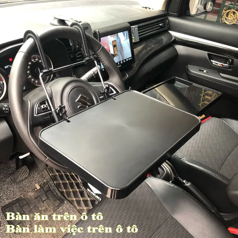 Bàn trên ô tô Bàn ăn bàn làm việc gấp gọn trên ô tô 1