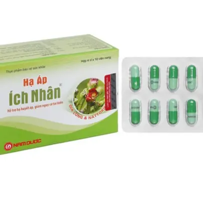 Hạ Áp Ích Nhân giúp ổn định huyết áp hộp 40 viên