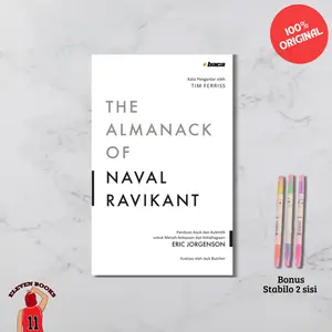 Buku Terjemahan Ori The Almanack of Naval Ravikant - Eric Jorgenson (Baca)