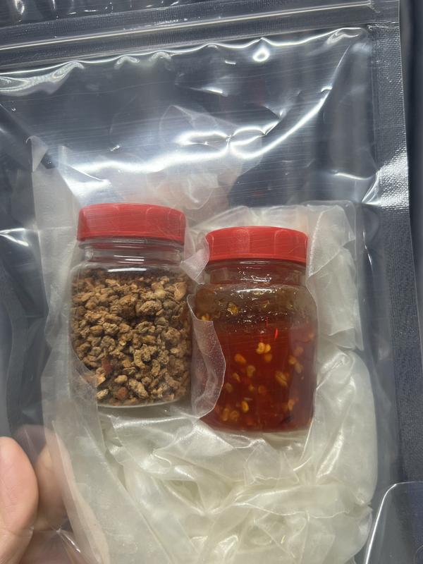 COMBO BÁNH TRÁNG MUỐI TÔM HỘT + ỚT RIM ĐỎ HOẶC XANH 3