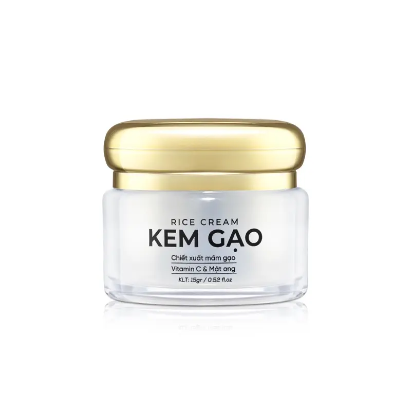 [Combo 4 Món]  KEM GẠO MẬT ONG+ SERUM Collagen  (Tặng Thêm 1 Chai Sữa Rửa Mặt 40ml+Và 1 Chai Kem Chống Nắng nhỏ 25ml ) Skincare 2
