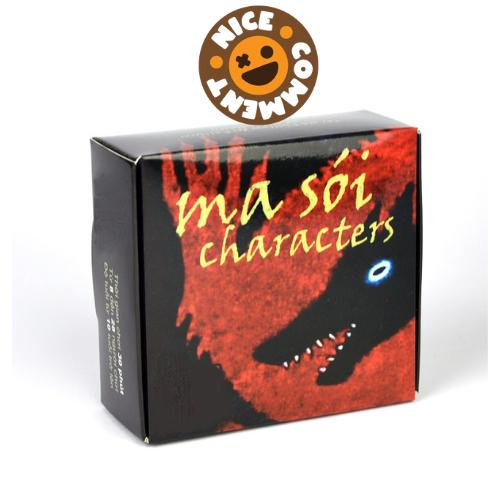 Ma sói Character (Tiếng Việt) Bộ Bài Thẻ Bài