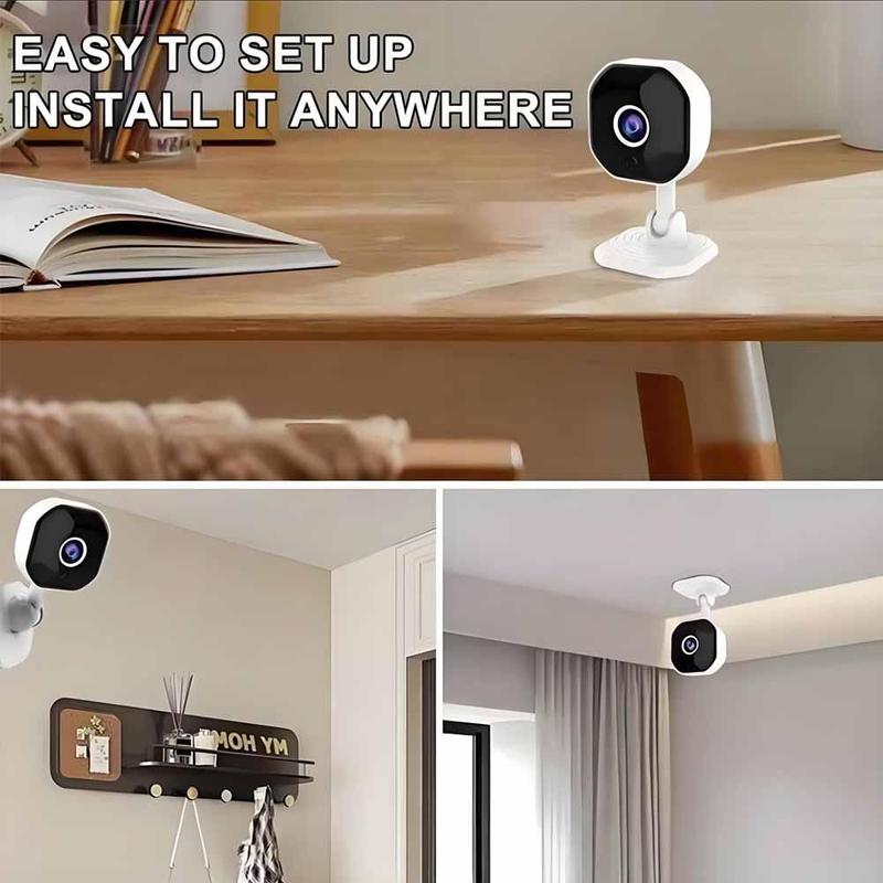 Product Introduction of Wireless Security Camera, USB Powered 1080P WiFi Network Monitoring Camera, Indoor Camera with Mobile APP Control, Pet Camera with Infrared Night Vision 5