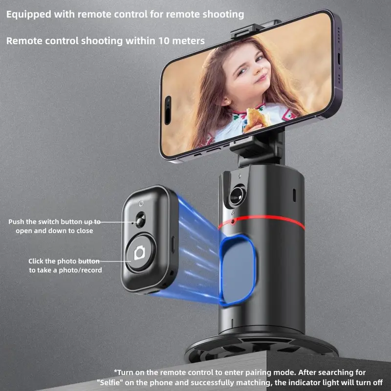 Gesture Recognition Gimbal Stabilizer & Selfie Stick Tripod, Intelligent Control Stabilizer & Adjustable Selfie Stick, Selfie Accessories 8