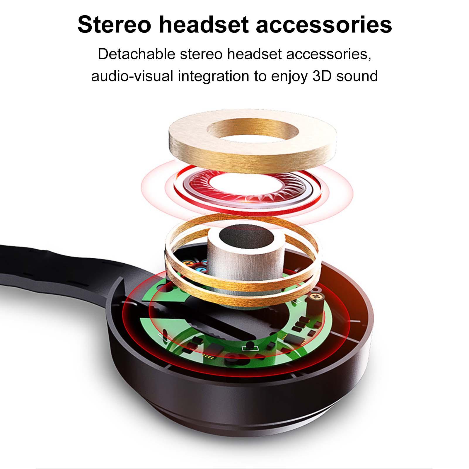 Adjustable VR Glasses HiFi Headset Immersive 3D Virtual Reality Glasses For IOS Android PC With Wireless Handle Eye Protection - Image 11