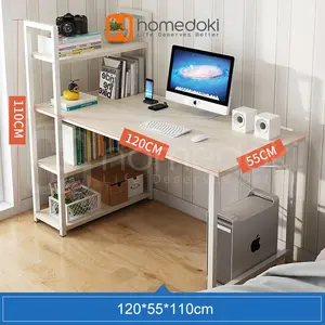 Homedoki Meja Belajar Minimalis/Meja Komputer Minimalis/Meja Gaming Minimalis/Meja Belajar Anak/Meja Belajar Aesthetic