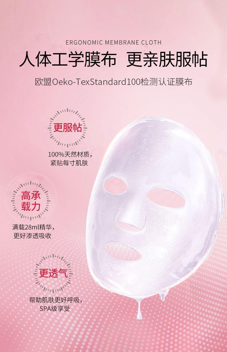 Product Introduction of Topeng pemutih dan penyingkiran jeragat Ohbt, melembapkan dan mencerahkan tona kulit, perubahan warna, peningkatan bintik pucat, nicotinamide, anti-oksigen, anti-gula wanita 12