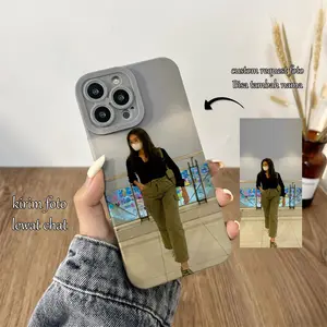 Custom Case Gambar Foto ProCamera Softcase Silikon 6D untuk Oppo Vivo Samsung Realme Infinix Xiaomi iPhone Itel Motif Lentur Tebal Aman Proteksi Kamera