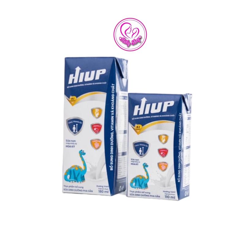 Sữa nước pha sẵn Hiup hộp giấy tiện lợi cho bé hỗ trợ phát triển chiều cao