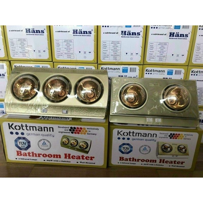 Đèn sưởi nhà tắm 3 bóng, 2 bóng bảo hành 12 tháng Sẵn Hàng. Máy Sưởi Sưởi Ấm