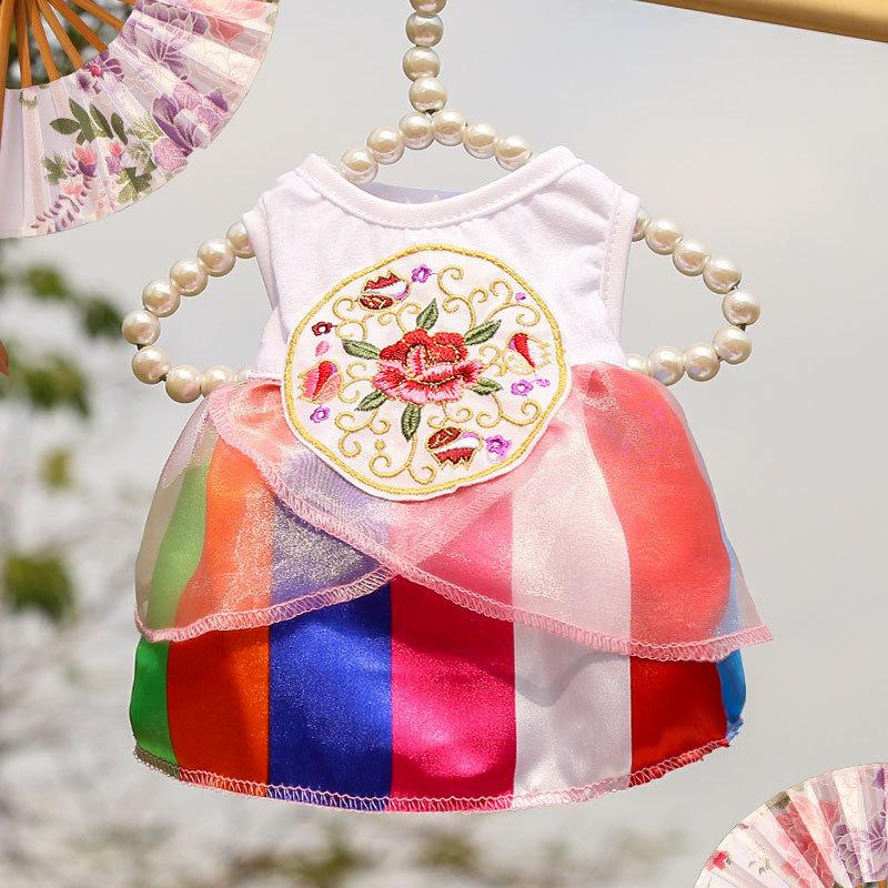 Product Introduction of Supermaid Pet Wedding Dress Dog Clothes Cat Apparel Princess Bridal Gown Spring Summer Photo Shoot Accessories 4