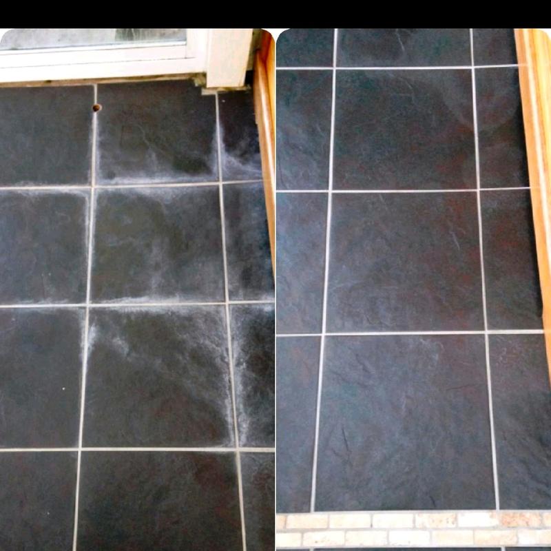 Combo 3 can nước tẩy gạch BESTCLEAN can 1 lít Làm Sạch xi măng, ố vàng cáu bẩn toilet 5