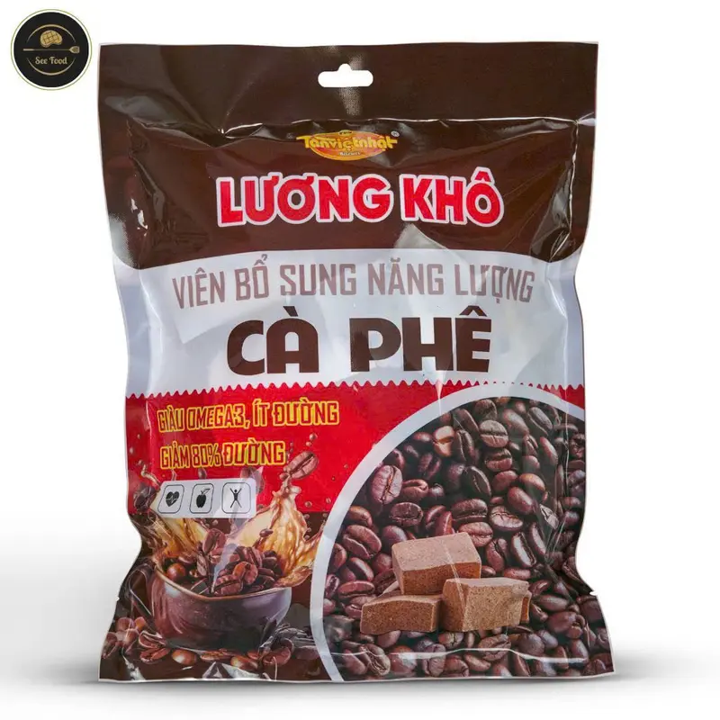 1KG Lương khô 15 vị dinh dưỡng TÂN VIỆT NHẬT (MIX CHUẨN) VÀ 13 VỊ FUFUCO Thức Ăn Vặt SEE FOOD A4 Snack ngucoc 4