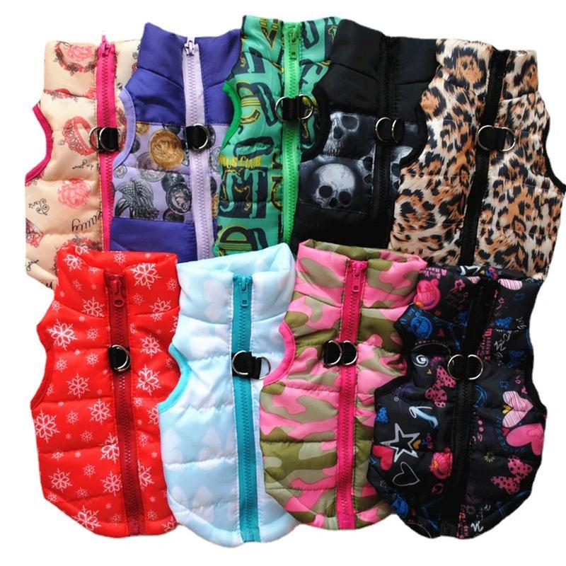 Product Introduction of Winter Pet Warm Windproof Jacket for Small Medium Dogs Waterproof Coat Puppy Cat Jacket Clothes Chihuahua Vest Bulldog Costumes 11